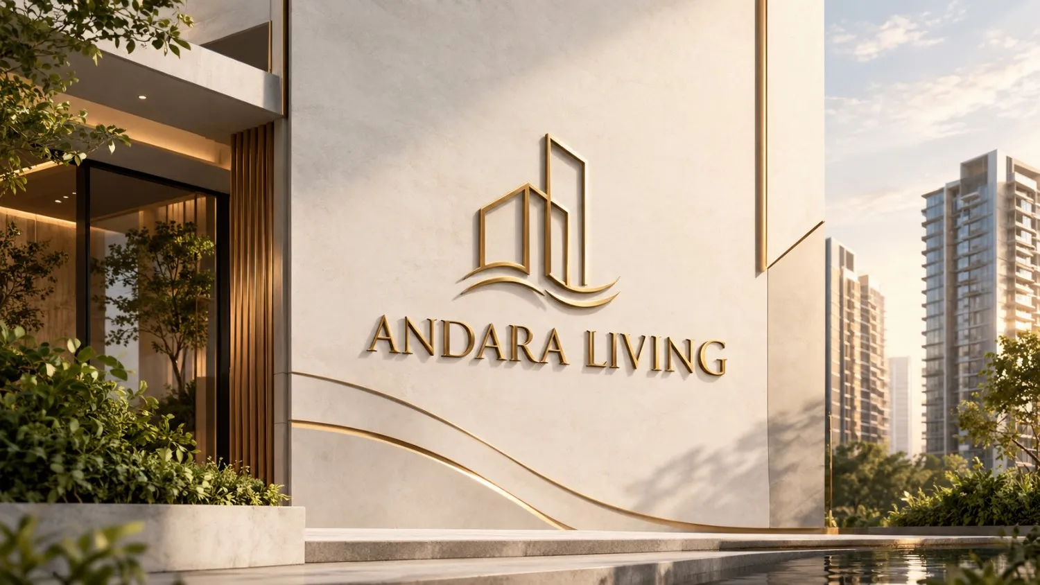 Andara Living - Modern & Elegant Property Brand Identity