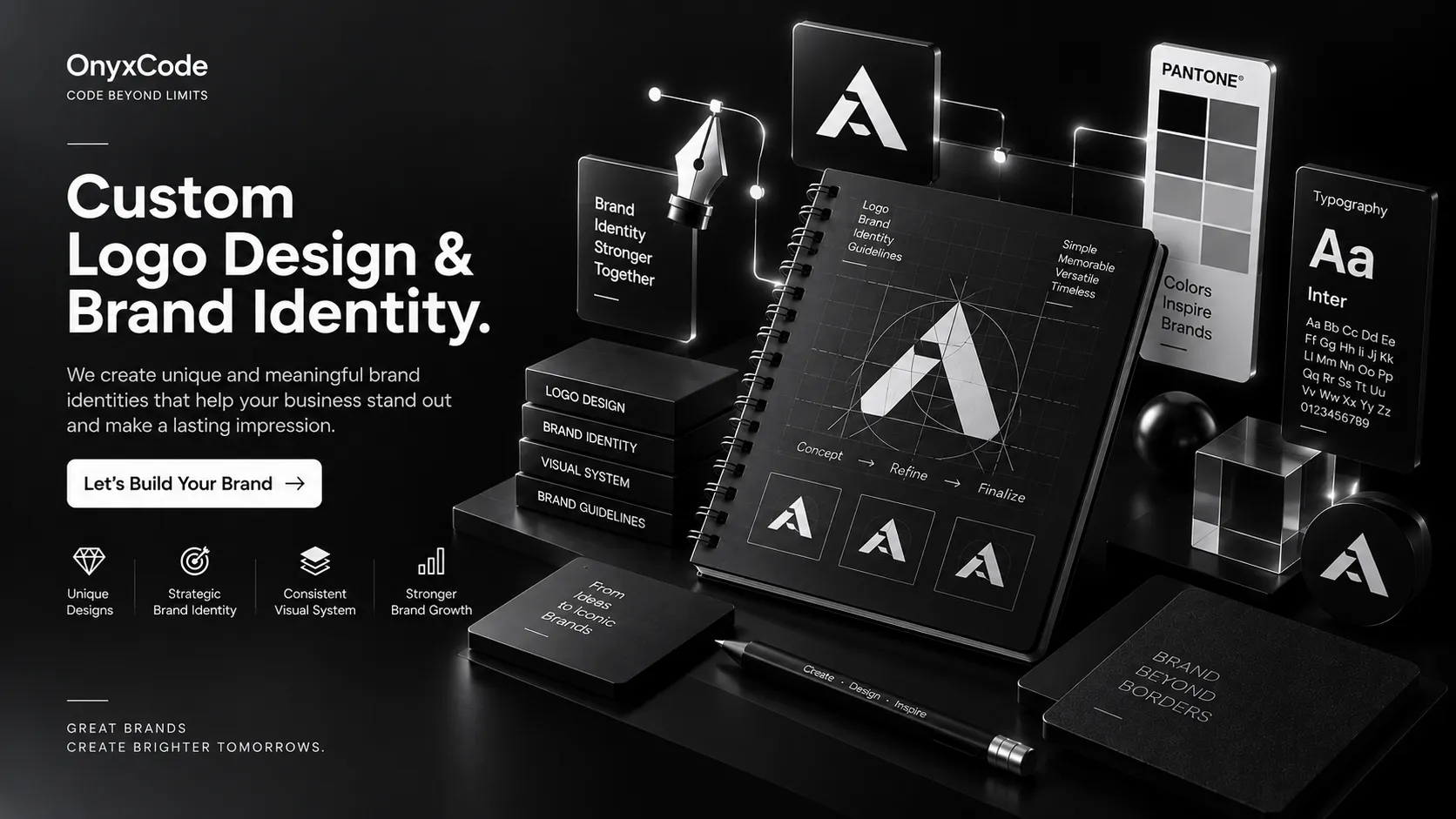Custom Logo Design & Brand Identity Solutions
